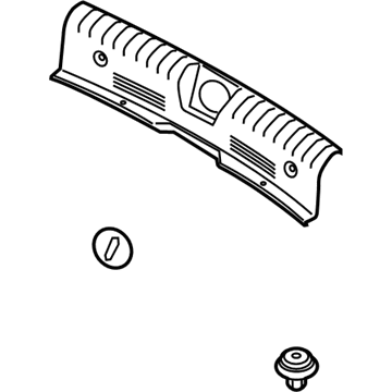 Kia 85770J5500WK Trim Assembly-Rear Transverse