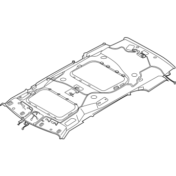 Kia 85410R0AF0GYT Headlining Assy