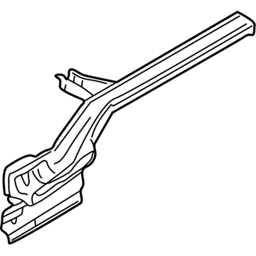 Kia 0K32A53810D Frame Rear-Side Assembly