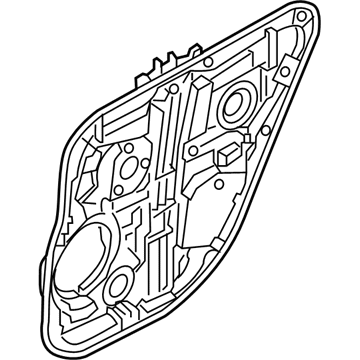 Kia 834813T010 Panel Assembly-Rear Door Module