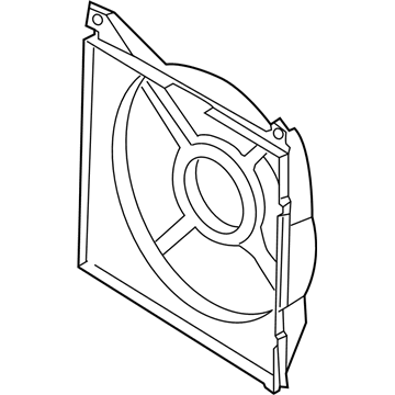 Kia 2535038000 Shroud Assembly