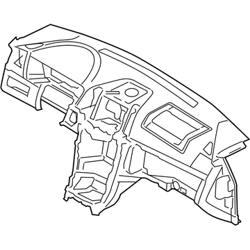 Kia 847103F00526 Crash Pad Assembly