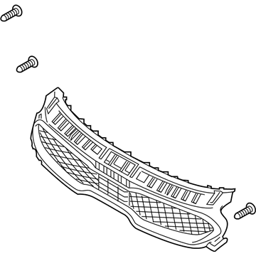 Kia 86350J5000 Radiator Grille Assembly