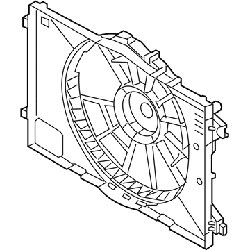 Kia 25350G2000 SHROUD-Radiator