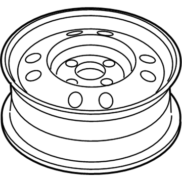 2009 Kia Spectra SX Spare Wheel - 529102F401