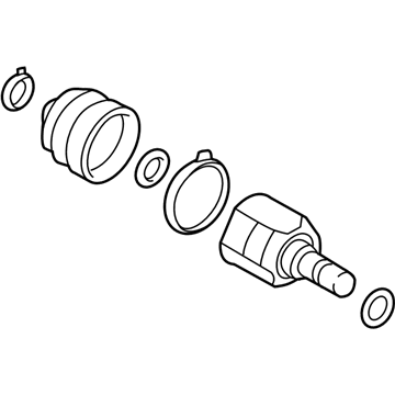 Kia Cadenza Axle Shaft - 495913R900