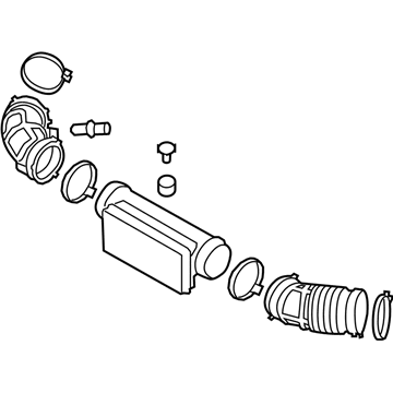 Kia 281302J200 Hose Assembly-Air Intake