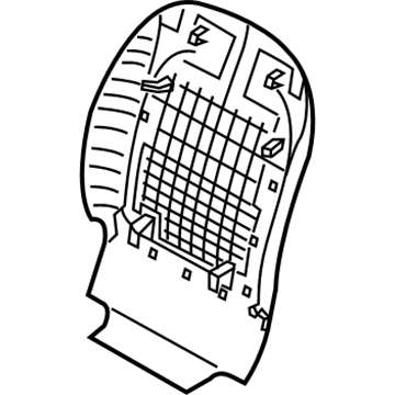 Kia 88490A9000CQA Map Board Assembly-Front