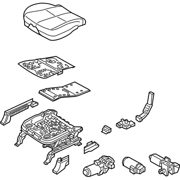 Kia 88200A9222DLF CUSHION ASSY-FR SEAT