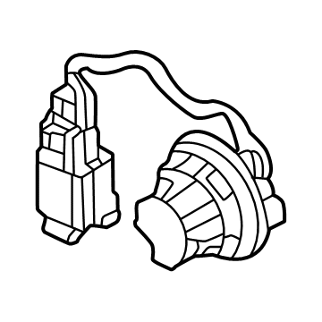 Kia 92491R0110 Holder & Wiring-Rear