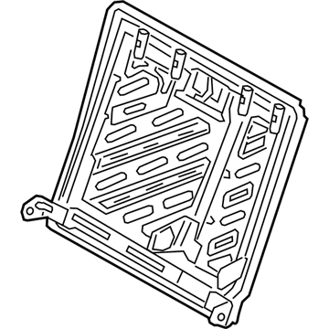 Kia 89410M7000 Frame Assembly-Rr Seat B