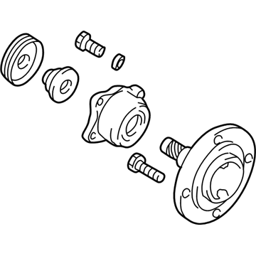 2005 Kia Optima Wheel Bearing - 5273038103