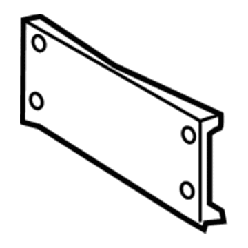 Kia 86519C6000 MOULDING-Front Bumper Licence