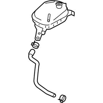 Kia Forte Coolant Reservoir - 25430J7400