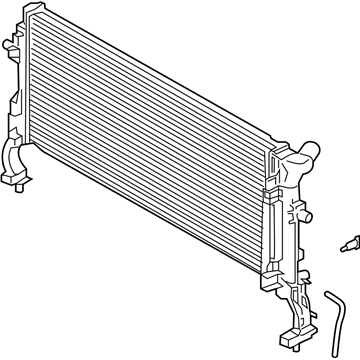 2023 Kia Forte Radiator - 25310M6400