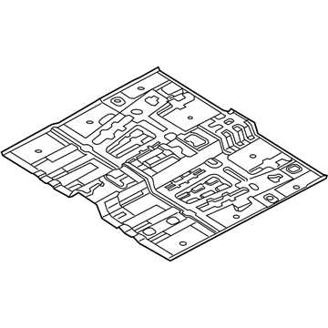 2012 Kia Sorento Floor Pan - 651110W000