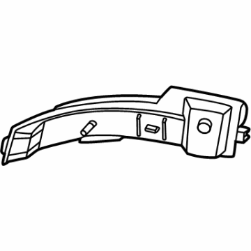 Kia 87614R0000 Lamp Assembly-Outside Mi