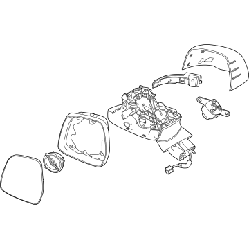 Kia 87620R0570 Mirror Assembly-Outside