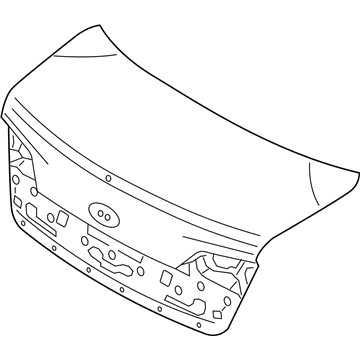 Kia 69200F6500 Panel Assembly-Trunk Lid