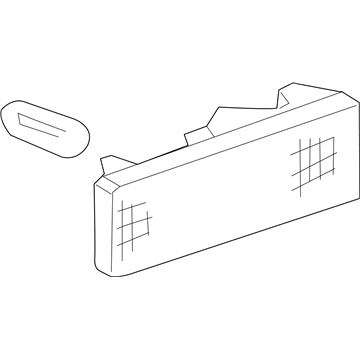 Kia 924043F550 Lamp Assembly-Rear Side Marker