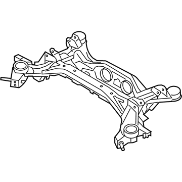 2012 Kia Sorento Rear Crossmember - 554002P550