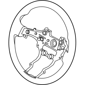 Kia 56111P2000WK Body-Steering Wheel