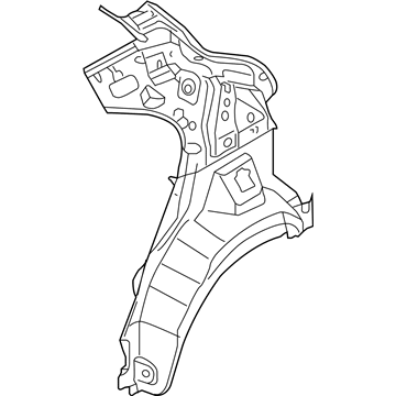 Kia 716021W211 Panel Assembly-Quarter Inner