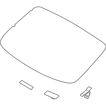 Kia 87110M7021 GLASS ASSY-REAR WIND