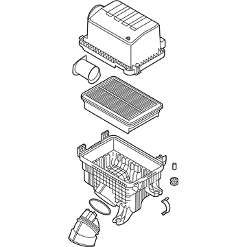 Kia 28110J9250 Air Cleaner Assembly