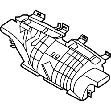 Kia 97350K0000 Nozzle Assembly-DEFROSTE