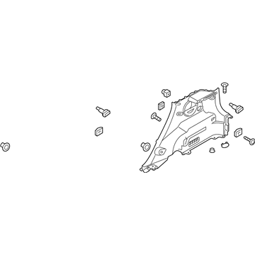 Kia 85730E4200GA6 Trim Assembly-Luggage Side
