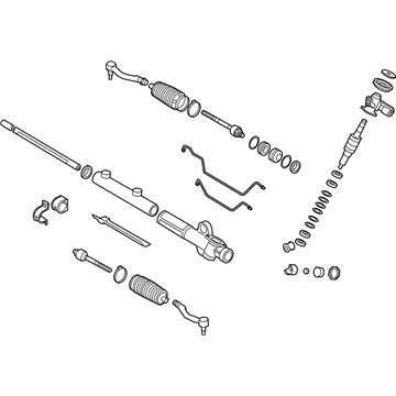 2006 Kia Amanti Rack And Pinion - 577003F500