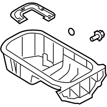 2006 Kia Rio Oil Pan - 2151026601