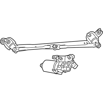 Kia 981001M000 Windshield Wiper Motor & Link Assembly