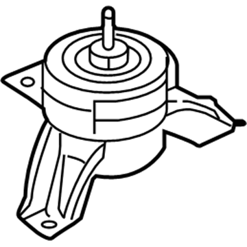 Kia 218102P950 Engine Mounting Bracket Assembly