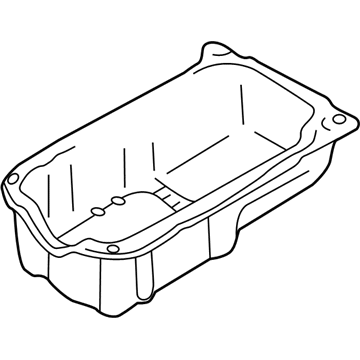 2001 Kia Optima Oil Pan - 2152138054