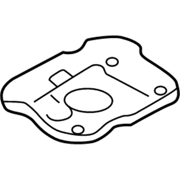 Kia 2150438051 Plate-BAFFLE