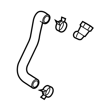 Kia 25414S9500 Hose Assembly-Radiator,U