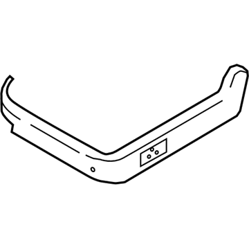 Kia 881703E420CY Shield Cover-Front Seat