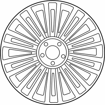 Kia 52907J6200 Wheel Assembly-Aluminium