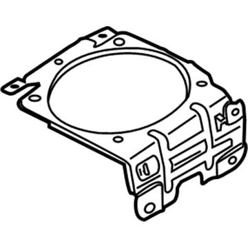 Kia 963522F000 Bracket-Rear Speaker Mounting