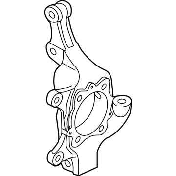 Kia 51716A9500 Front Axle Knuckle Right