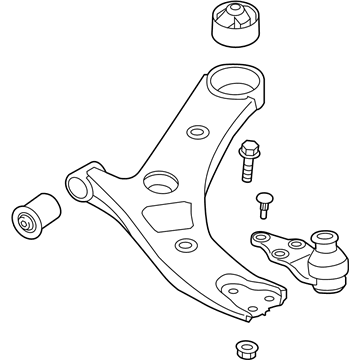 Kia 54501A9100 Arm Complete-Front Lower