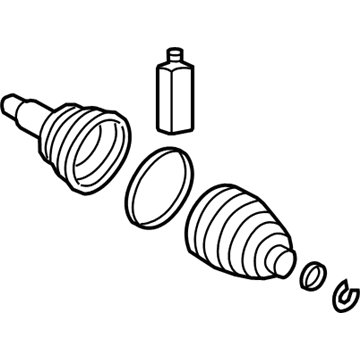 Kia Optima CV Joint - 49580D4300