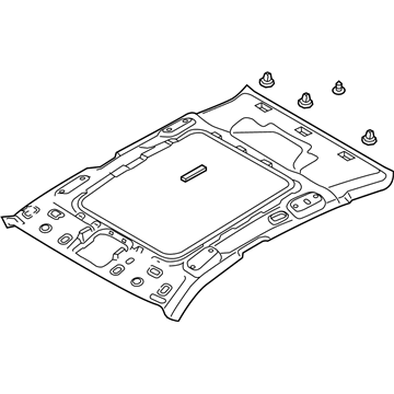 Kia 85410A8000BGA Headlining Assembly