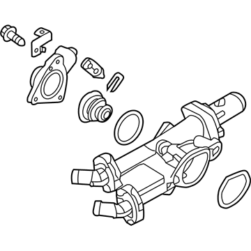 Kia 256002GGA5 Control Assembly-COOLANT