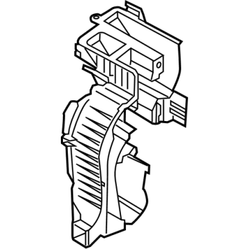 Kia 97134P4200 Case-Heater,LH