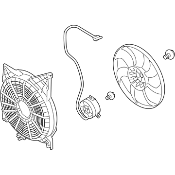 Kia 977302J200 Blower Assembly-CONDENSER