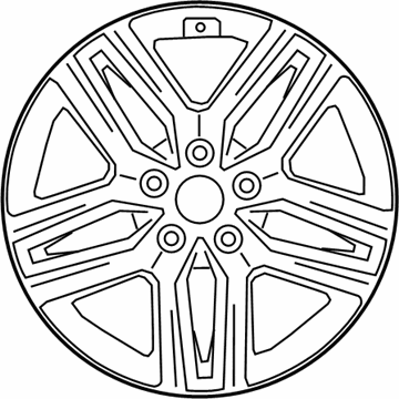 Kia 52910M7400 Wheel Assembly-Aluminium