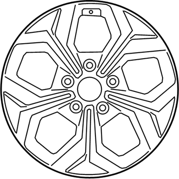2019 Kia Forte Spare Wheel - 52910M7300